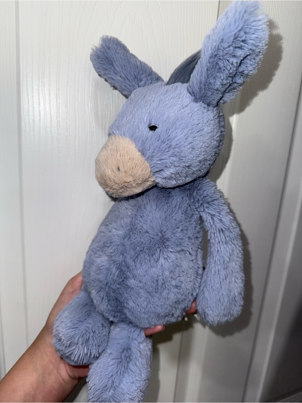 Jellycat Blue Bashful Donkey - Picture 2 of 6